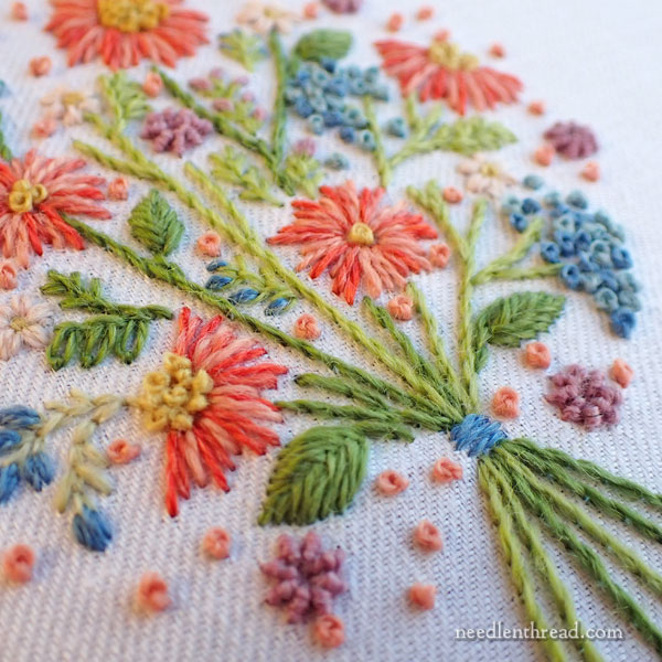 Escuela de bordado: Hilos para bordar a mano II / Embroidery School:  Handmade embroidery threads II - The Crafty Room