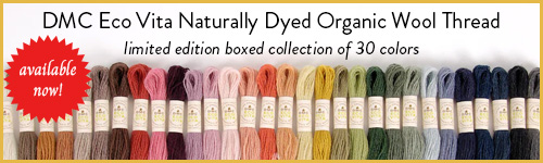 DMC Eco Vita Wool Collection for hand embroidery